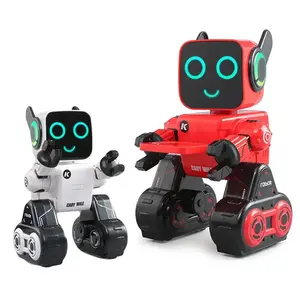 迷你智能编程机器人玩具遥控玩具带音乐和发光二极管眼睛特技遥控玩具儿童男孩礼物