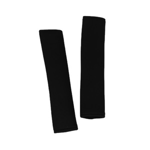 Coussin de ceinture de sécurité de voiture en soie glacée avec nœud, noir et blanc, pour l'été - Product Image 5