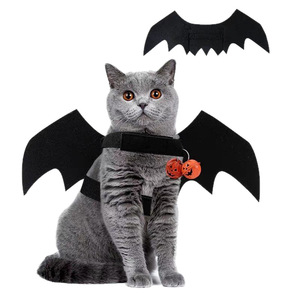 Costume d'<span class=keywords><strong>Halloween</strong></span> <span class=keywords><strong>pour</strong></span> chat, costumes d'<span class=keywords><strong>Halloween</strong></span> <span class=keywords><strong>pour</strong></span> petits chiens, ailes <span class=keywords><strong>de</strong></span> chauve-souris avec clochette citrouille, accessoires <span class=keywords><strong>de</strong></span> déguisement <span class=keywords><strong>pour</strong></span> animaux <span class=keywords><strong>de</strong></span> compagnie <span class=keywords><strong>pour</strong></span> fête d'<span class=keywords><strong>Halloween</strong></span> - Product Image 1