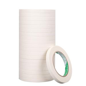 Ruban <span class=keywords><strong>de</strong></span> masquage simple face blanc hautement adhésif pour la décoration <span class=keywords><strong>de</strong></span> <span class=keywords><strong>peinture</strong></span> en aérosol déchiré à la main peut utiliser un avertissement en gros - Product Image 1