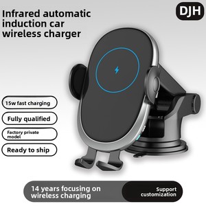 <span class=keywords><strong>Chargeur</strong></span> sans fil pour voiture, modèle 15W, pour téléphones mobiles, avec <span class=keywords><strong>induction</strong></span> infrarouge automatique - Product Image 3