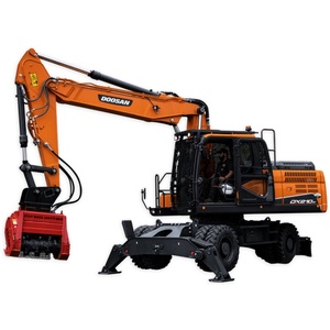 Excavadoras de Ruedas Usadas <span class=keywords><strong>Doosan</strong></span> DH210W de 21 Toneladas, Excavadora de Ruedas Coreana Original Dh150w-7 /dh210/140w/210w en Venta - Product Image 2