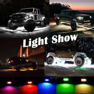 Luz Estroboscópica para Automóvil Kingshowstar con Logotipo Personalizado, 219 LED, Luz de Roca Ultrabrillante, Luz de Roca Blanca Pura para Camiones UTV y SUV - Product Image 6