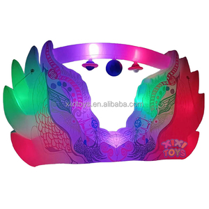 XIXI TOYS 2025 Kiosque <span class=keywords><strong>de</strong></span> scène DJ gonflable personnalisé avec éclairage LED, tente pour concerts et événements festifs avec barres latérales - Product Image 1