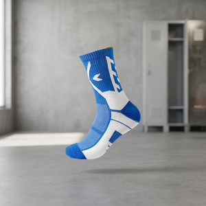 Calcetines Deportivos con Diseño Geométrico, Transpirables, de Punto, con Spandex y Poliéster, para Correr, para Adultos, para Uso en Verano - Product Image 2