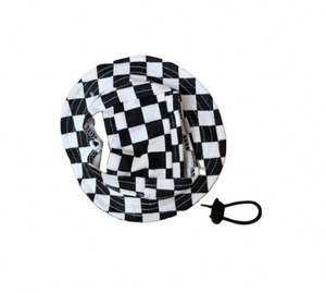 Sombrero para el sol para perro, sombrero para exteriores, estilo de impresión de vaca, patrón de tablero de ajedrez, sombrero para perro y gato - Product Image 1