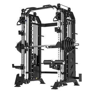 Estación multifunción Equipo deportivo Gimnasio comercial Máquina de fitness-Power Rack <span class=keywords><strong>Smith</strong></span> Machine con entrenador funcional - Product Image 2