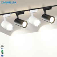 Luz de Riel LED COB Ajustable de Superficie de 10W, 20W, 30W, 40W / Luz de Riel LED / Luces de Riel