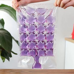 Stampi per cubetti di ghiaccio usa e getta all'ingrosso produttore di ghiaccio domestico sacchetto di ghiaccio in plastica frutto della passione sacchetto di succo di plastica con beccuccio - Product Image 4