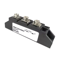 Module redresseur à diode photovoltaïque solaire CC anti-inversion deux entrées une sortie MDK26A 40A 55A 70A 90A 135A 110A 1600V MDK110A-1600V