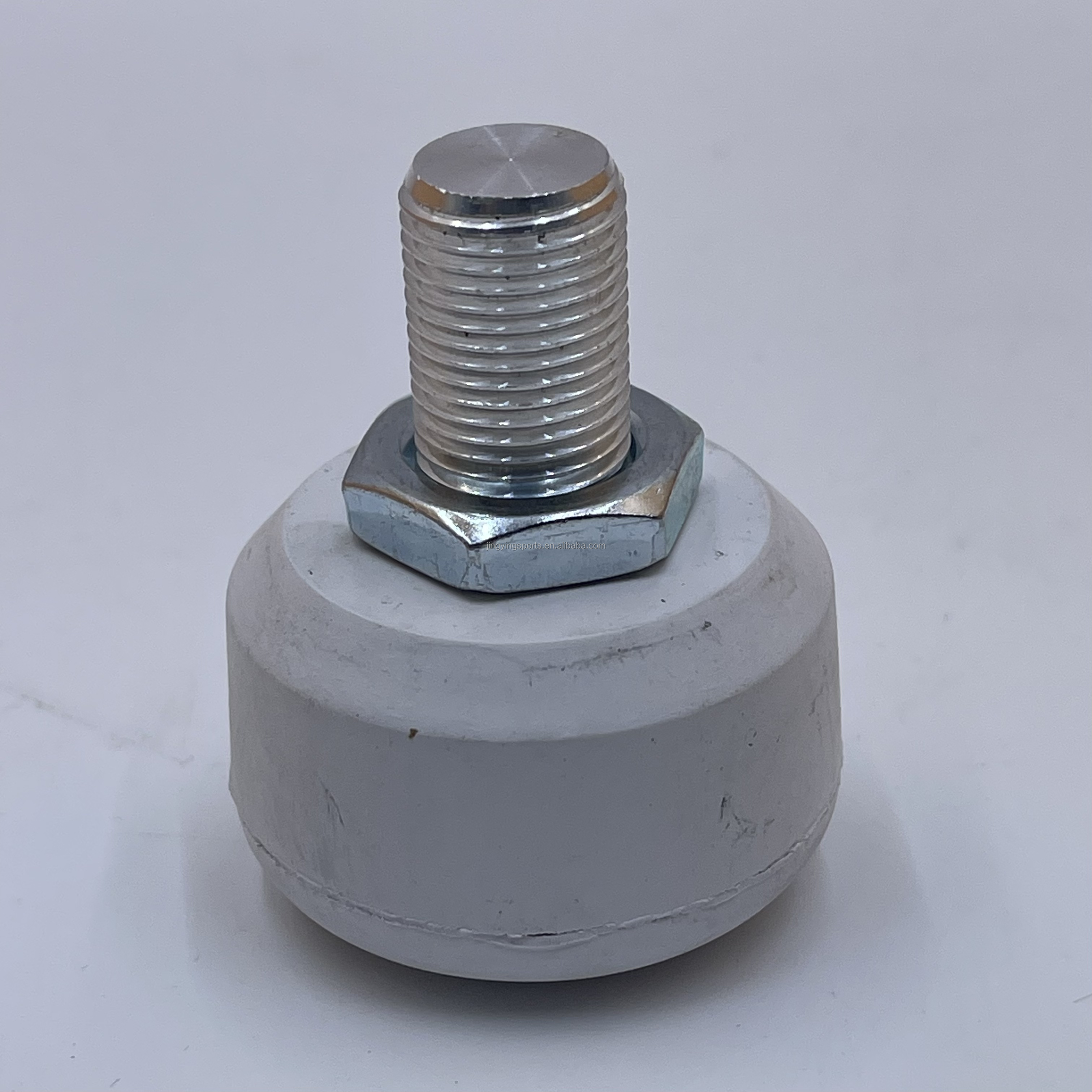 White double-row rubber head brake head