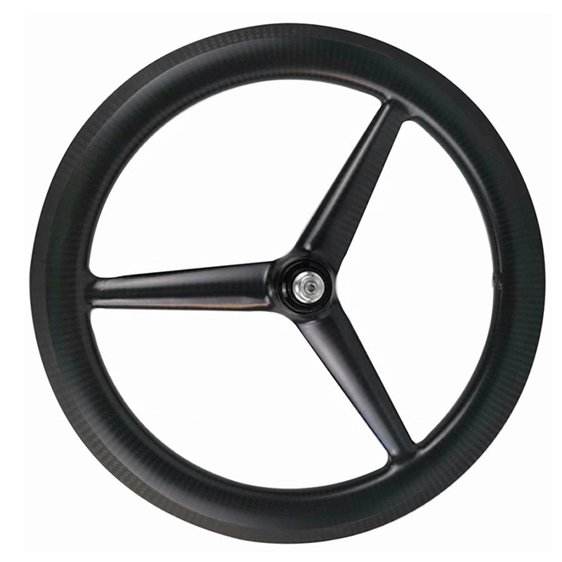 Tern×Kittdesign 406Carbon Tir-sporke 20 Inch Carbon 406 3 Spoke Tubeless BMX Wheelset - OEM