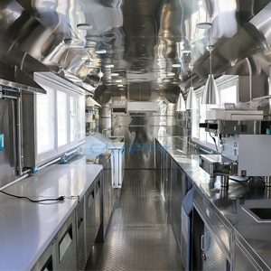 Camion de restauration entièrement équipé CAMPTRL, chariot de vente de hot-dogs, remorque de restauration personnalisée aux États-Unis avec équipement de cuisine complet - Product Image 4