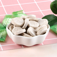 Vente en gros Tablette pour rafraîchir l'haleine Bonbons au sel de mer Menthes avec vitamine C Pastilles de prune dorée Saveur de fruits Snack dur