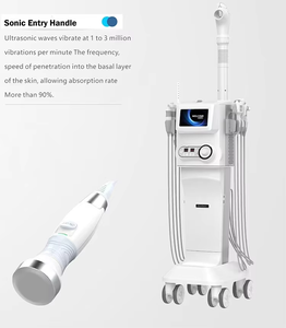 Appareil de soin du visage Hydra Dermabrasion 9 en 1, nettoyage en profondeur, réduction des pores, soin anti-rides, équipement de beauté - Product Image 3