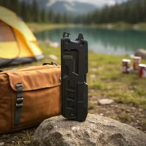 23-in-1 Folding Knife Portable Multitool for Outdoor Use Integrated Functions <b>Camping</b> Equipment <b>Hiking</b> <b>Accessories</b> Handheld Tool - Product Image 4