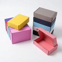 Emballage en gros personnalisé avec logo, luxueux, écologique, biodégradable, violet, ondulé, 6x6x4, pour bougies, mèches de cheveux et éponges