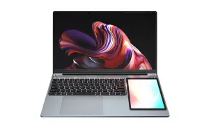 New Design Dual Screen Laptop Computer 15.6 Inch + 7 Inch Touch Screen Laptop WIN 10 11 Notebook Dual Touch Screen Laptop