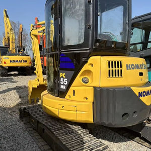 รถขุดมือสอง Komatsu PC55 ขนาด 5.5 ตัน ได้รับการรับรองมาตรฐาน CE รถขุดไฮดรอลิกแบบตีนตะขาบขนาดเล็ก สภาพดีเยี่ยม พร้อมขาย - Product Image 3