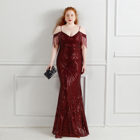 18581-S #2021 Nouvelle Arrivée Robe À Paillettes Durable Anti-Rides Femmes Sexy MomSuper Taille Robe, Grosse Dame. Robe grande taille