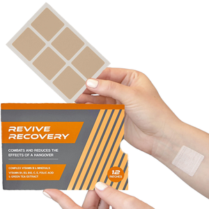 ビタミンサプリメント防水二日酔い防止パーティーパッチビタミンと緑茶正確な二日酔い救済パッチ - Product Image 1