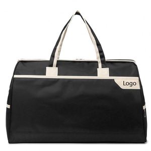 Sac de voyage imperméable personnalisé avec logo, grande capacité, pour femmes et hommes, sac de sport durable, sac fourre-tout d'extérieur - Product Image 1