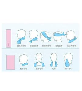 Logotipo personalizado Color Fitness de doble cara de secado rápido Instant Ice Cool Magic Towel Toalla de refrigeración con funda de silicona - Product Image 4