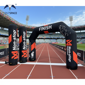 Arche publicitaire gonflable personnalisée, arches d'entrée gonflables, ligne <span class=keywords><strong>de</strong></span> départ/arrivée pour courses automobiles, marathons, événements sportifs et sponsorisés - Product Image 1