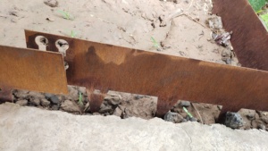 Bordure de jardin en acier corten rustique - Résistant aux intempéries, imperméable, facile à installer, personnalisable, intérieur/extérieur - Product Image 5