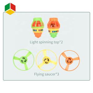 Giocattolo Blaster con Proiettili QS Toys per Ragazzi, Pistola Spaziale EVA con Luce e Disco Volante Giroscopico - Product Image 5