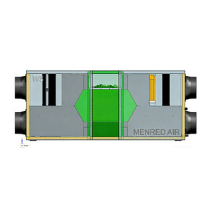 Unidad de Ventilación de Aire Fresco HRV de Pie con Sistema de Intercambio de Calor PTC Integrado W5 - Product Image 3