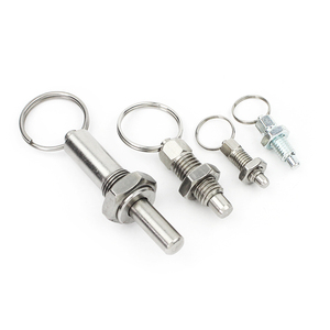 Chất lượng cao O Ring mùa xuân pit tông Carbon thép & thép không gỉ mùa xuân nạp pit tông pin với Hex Nut cho định vị - Product Image 1