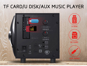 Âm Thanh Tốt 2.1 Sáng Tạo USB Rạp Hát Tại Nhà Loa Siêu Trầm 3 Inch Loa Máy Tính Xách Tay - Product Image 3