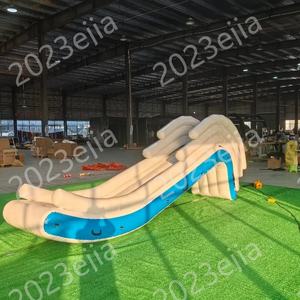 Lona de PVC Comercial para Exteriores, para Yates y Embarcaciones, Personalizable: Tobogán Inflable Flotante para Piscina - Product Image 4