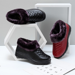 BAIRUILUN Leggero Scarpe Inverno Caldo <span class=keywords><strong>Stivali</strong></span> di Cotone delle Donne - Product Image 2