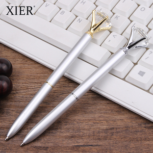 Großhandel Benutzerdefiniertes Logo Werbe-Bling-Geschenk Personalisierter Dünner Metall-Kugelschreiber Kristall-Stift - Product Image 6