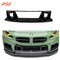 Grille avant inférieure en fibre de carbone sèche style AN pour BMW M2 G87