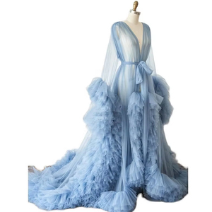 Robes de Maternité Longues en <span class=keywords><strong>Tulle</strong></span> pour Femmes Robes de <span class=keywords><strong>Grossesse</strong></span> pour Séance Photo Anniversaire Sexy Mariée <span class=keywords><strong>Robe</strong></span> de Soirée Moelleuse pour Femmes Enceintes - Product Image 3