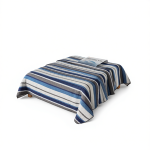 Edredón Ultraligero Novo Boston de 235x240 cm, a Rayas, Reversible, para Uso Doméstico en Todas las Estaciones - Product Image 1