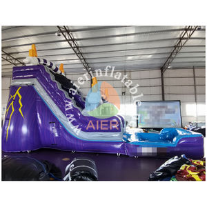 Tobogán Acuático Inflable Comercial Ice Storm para Niños, Tobogán Acuático Inflable de PVC con <span class=keywords><strong>Piscina</strong></span> para Alquiler en Fiestas - Product Image 6