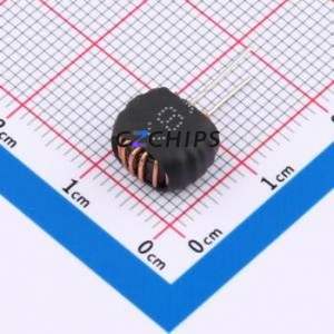 วงแหวนสี XR031125TS330MVL45/ตัวเหนี่ยวนำผ่านรู (THT),D = 10.5มม. 33uH 10% 1.6A - Product Image 1