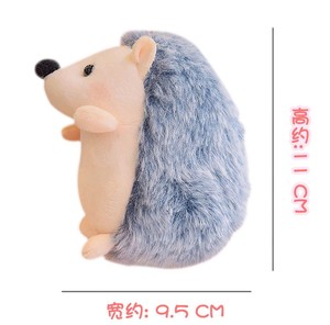 Adorable petite poupée hérisson en peluche, vente en gros, pendentif de sac, breloque de sac à dos, porte-clés - Product Image 5