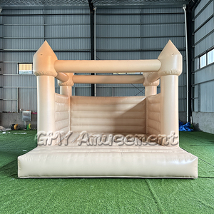 Castillos Inflables <span class=keywords><strong>de</strong></span> PVC <span class=keywords><strong>de</strong></span> Alta Calidad, Color Beige <span class=keywords><strong>Arena</strong></span>, <span class=keywords><strong>de</strong></span> 13x13 pies, con Soplador <span class=keywords><strong>de</strong></span> Aire - Product Image 4