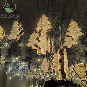 โคมไฟระย้าขนาด<span class=keywords><strong>เล็ก</strong></span>10หัวติดเพดานสำหรับโรงแรมหรือบนเวทีใช้ในงานแต่งงานโคมไฟระย้าคริสตัลหรูหราสำหรับเพดานสูง - Product Image 6