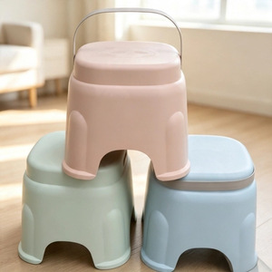 Tabouret portable en plastique Winning Streak, diamètre 23 cm, antidérapant, pour salle de bain et douche, pour adultes - Product Image 2