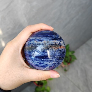 Venta al por mayor a granel, precio de fábrica, producto estrella: Bola de sodalita premium, piedra de energía curativa, figura, colección de minerales, regalo - Product Image 1