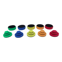 Kits d'outils de détail de voiture 1 2 3 pouces Mini Set de tampons de polissage Mini Set d'éponges 29 Pack pour auto laine microfibre caoutchouc