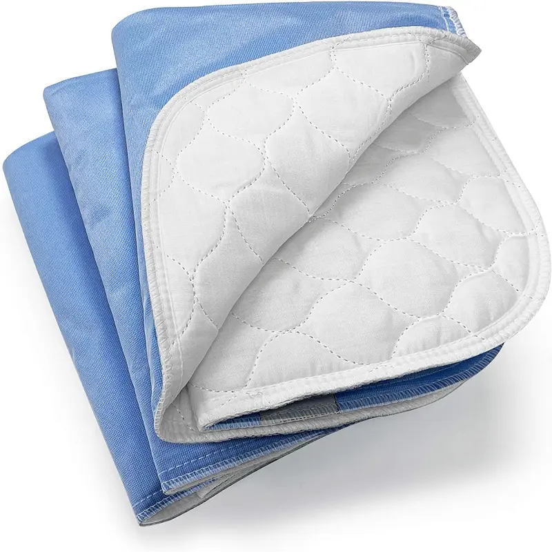 Ultra Soft Highly Absorbent Incontinence Bed Pads Washable Reusable Quilted Underpads