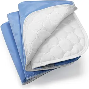 Almohadillas de cama para incontinencia, Ultra suaves y muy absorbentes, lavables, reutilizables, acolchadas
