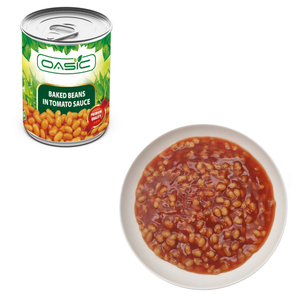 Frijoles rojos enlatados en salmuera Frijoles enlatados en salsa de tomate Fabricación por contrato y exportaciones de etiqueta privada - Product Image 2
